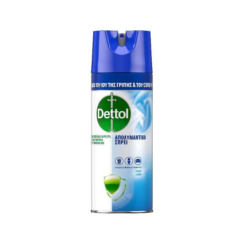 DETTOL SPRAY 400ml CRISP LINEN