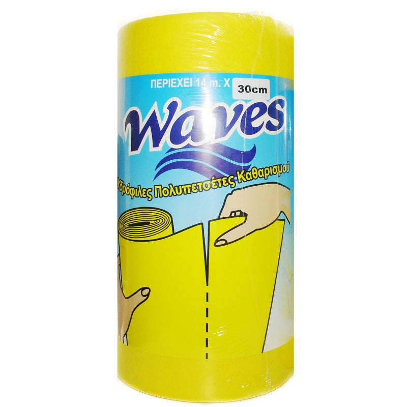ΡΟΛΟ ΠΑΝΙ 14m x 30cm WAVES