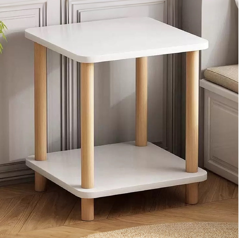 ΤΡΑΠΕΖΑΚΙ 2 ΘΕΣΕΩΝ ΜΕ ΞΥΛΙΝΑ ΠΟΔΙΑ 40x40cm
