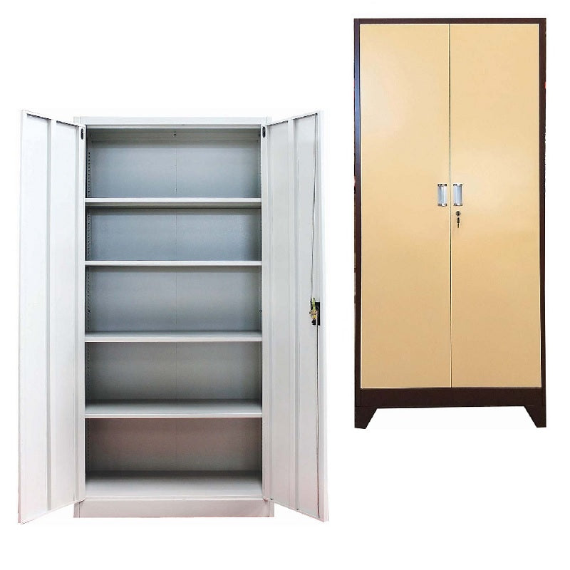 ΝΤΟΥΛΑΠΑ ΜΕΤΑΛΛΙΚΗ 185x90x40εκ ΜΕ 4 ΡΑΦΙΑ ΓΚΡΙ ΜΠΕΖ