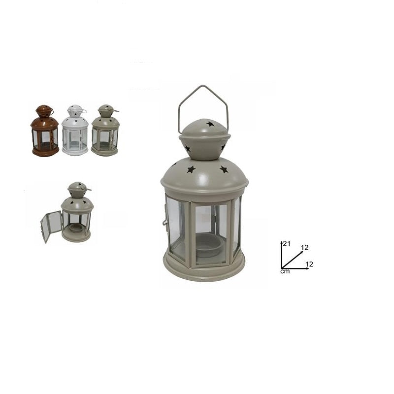 ΦΑΝΑΡΙ ΜΕΤΑΛΛΙΚΟ 21εκ ΜΕ ΑΣΤΕΡΙΑ