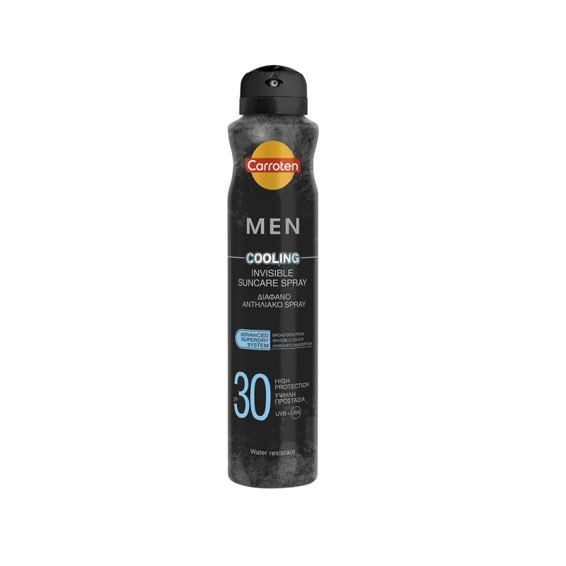 CARROTEN MEN ΑΝΤΙΗΛΙΑΚO ΔΙΑΦΑΝΟ SPRAY COOLING SPF30 200ml