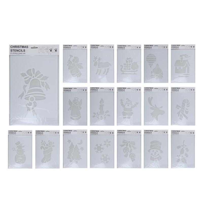 ΣΤΕΝΣΙΛ XMAS 30x21cm