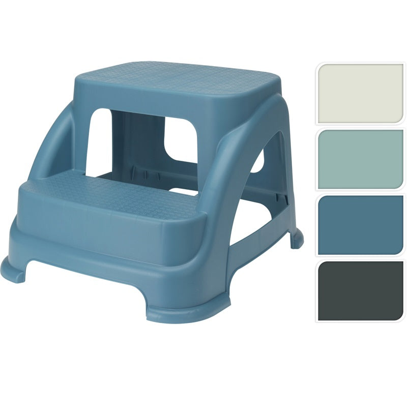 ΣΚΑΛΟΣΚΑΜΠΟ ΠΛΑΣΤΙΚΟ ΜΕ 2 ΣΚΑΛΙΑ 43x37.5x28cm max 150kg