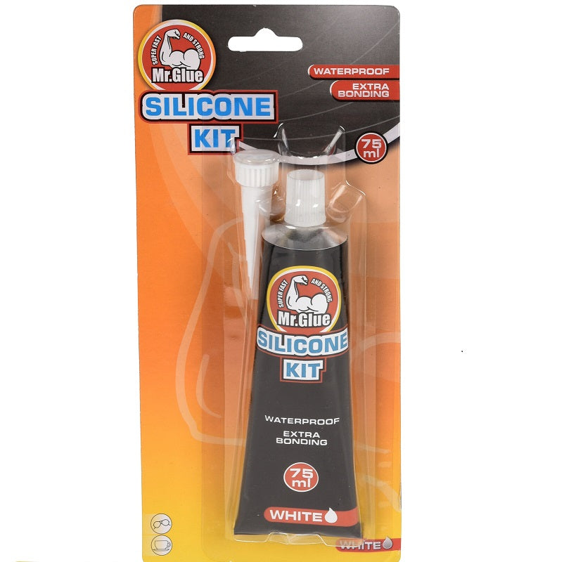 ΣΙΛΙΚΟΝΗ ΛΕΥΚΗ ΑΔΙΑΒΡΟΧΗ 75ml Mr.GLUE