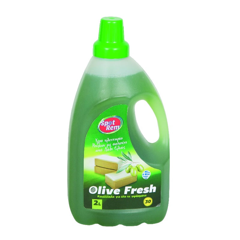 SPOT REM ΥΓΡΟ ΠΛΥΝΤΗΡΙΟΥ ΡΟΥΧΩΝ OLIVE FRESH 2lt