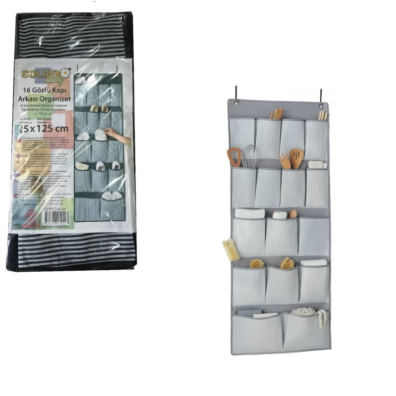 ΘΗΚΗ ΚΡΕΜΑΣΤΗ 16 ΘΕΣΕΩΝ 45x125εκ ΥΦΑΣΜΑΤΙΝΗ TNS