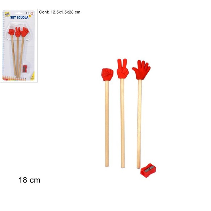 ΜΟΛΥΒΙΑ 3ΤΕΜ ΣΕΤ ΜΕ ΓΟΜΕΣ & ΞΥΣΤΡΑ