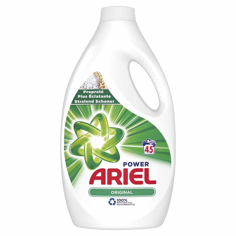 ARIEL ΥΓΡΟ ΠΛΥΝΤΗΡΙΟΥ 45μεζ POWER 2475ml