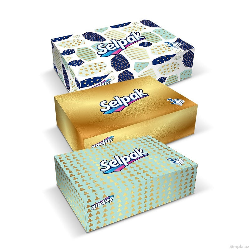 ΧΑΡΤΟΜΑΝΤΗΛΑ FACIAL SELPAK 70TEM 3Φ