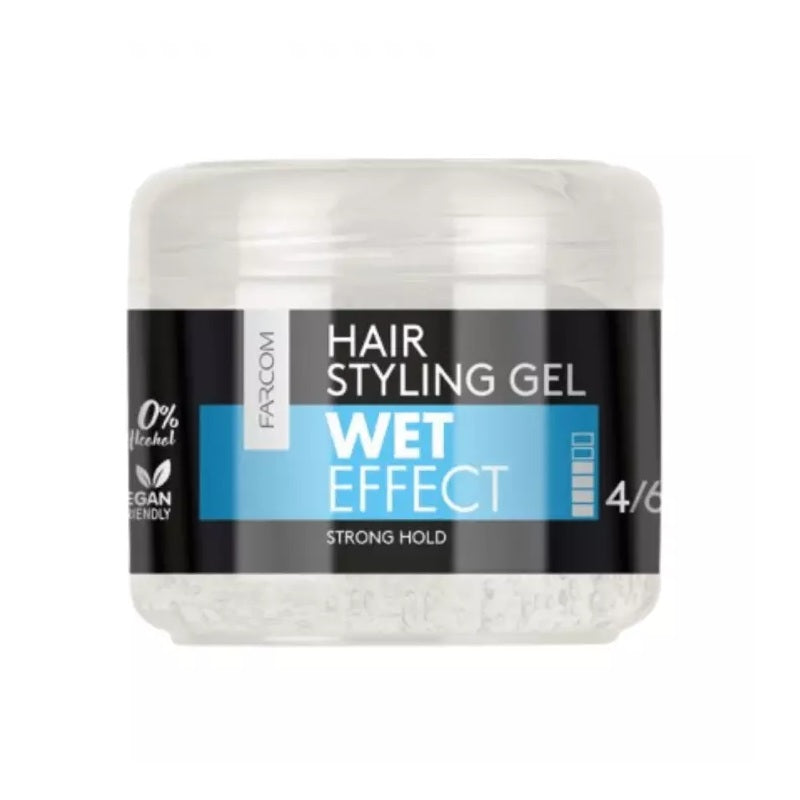 GEL ΜΑΛΛΙΩΝ FARCOM WET LOOK 250ml ΒΑΖΟ