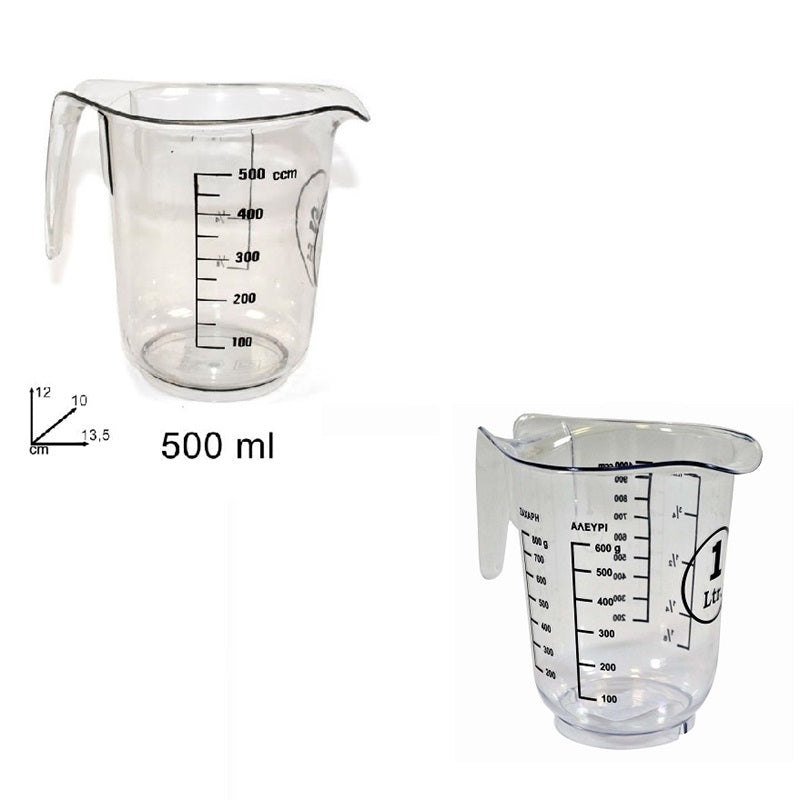 ΔΟΣΟΜΕΤΡΗΤΗΣ 500ml ΚΡΥΣΤΑΛ