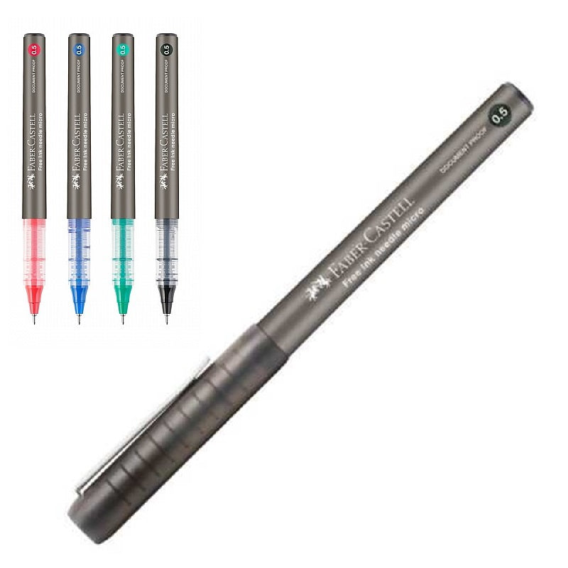 ΣΤΥΛΟ FREE INK NEEDLE MICRO 0.5mm FABER