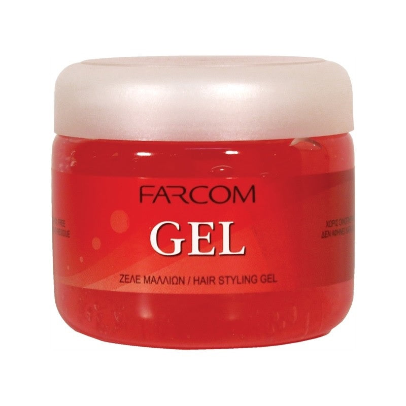 GEL ΜΑΛΛΙΩΝ FARCOM ΡΟΖ 250ml ΒΑΖΟ