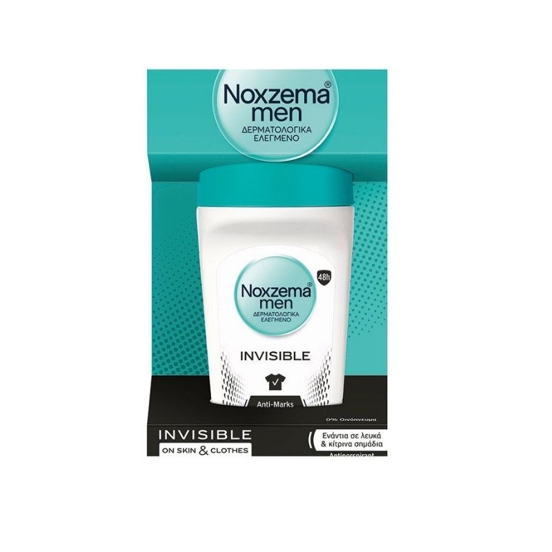 NOXZEMA ΑΠΟΣΜΗΤΙΚΟ ROLL ON 50ml MEN INVISIBLE HIM