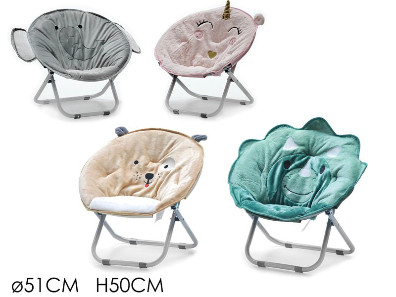 ΚΑΡΕΚΛΑΚΙ ΖΩΑΚΙ ΥΦΑΣΜΑ 51x50cm ΜΕΤΑΛΛΙΚΗ ΒΑΣΗ