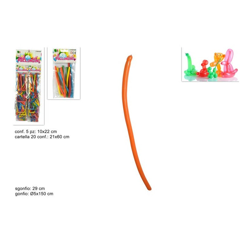 ΜΠΑΛΟΝΙΑ 5ΤΕΜ 29cm ΔΙΑΦΟΡΑ ΧΡΩΜΑΤΑ ΓΙΑ ΚΑΤΑΣΚΕΥΕΣ