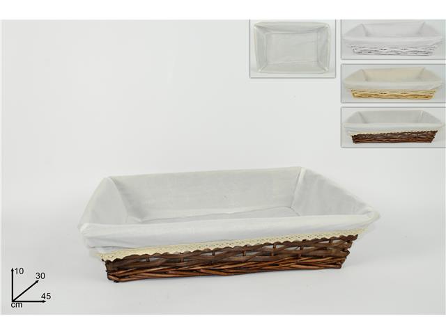 ΠΑΝΕΡΙ ΜΠΑΜΠΟΥ ΜΕ ΥΦΑΣΜΑ 45x30x10cm