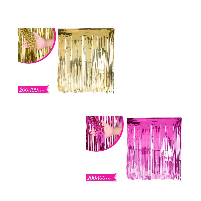 ΚΟΥΡΤΙΝΑ FOIL ΔΙΑΚΟΣΜΗΣΗΣ ΠΑΡΤΥ 200x100cm