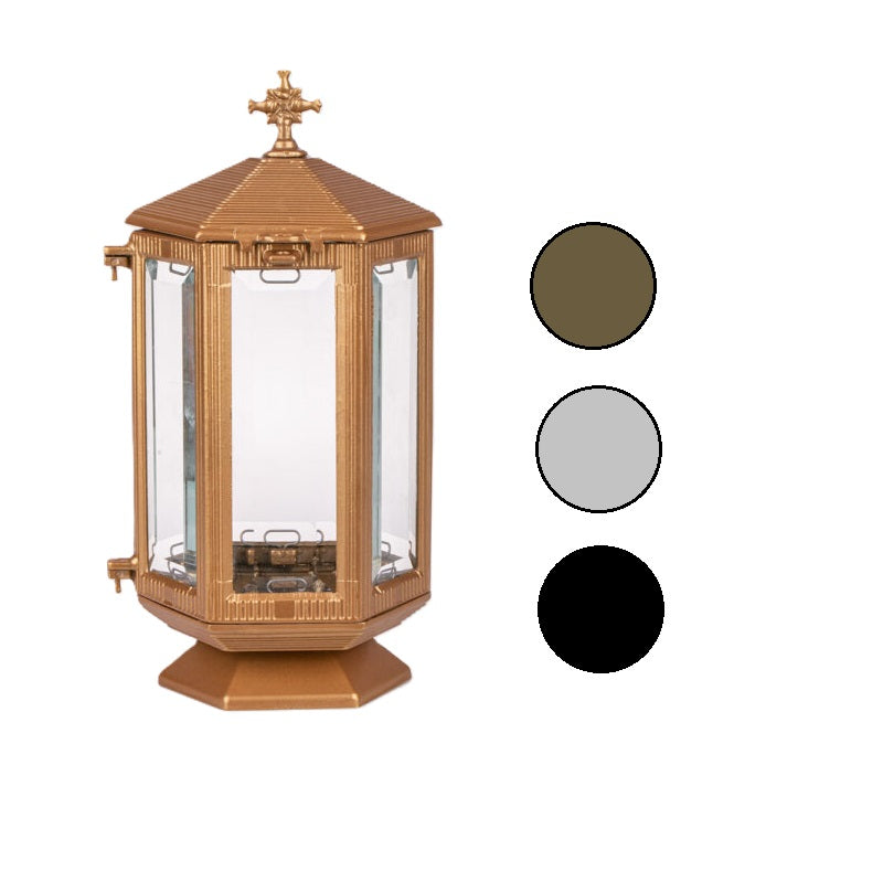 ΚΑΝΤΗΛΙ ΕΞΑΓΩΝΟ 15x15x30cm