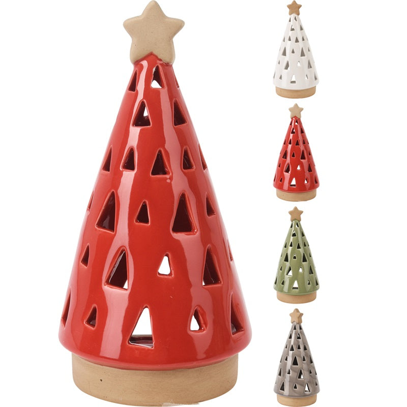 ΚΗΡΟΠΗΓΙΟ ΔΕΝΤΡΟ ΜΕ ΑΣΤΕΡΙ XMAS 21cm ΓΙΑ ΡΕΣΩ ΚΕΡΑΜΙΚΟ