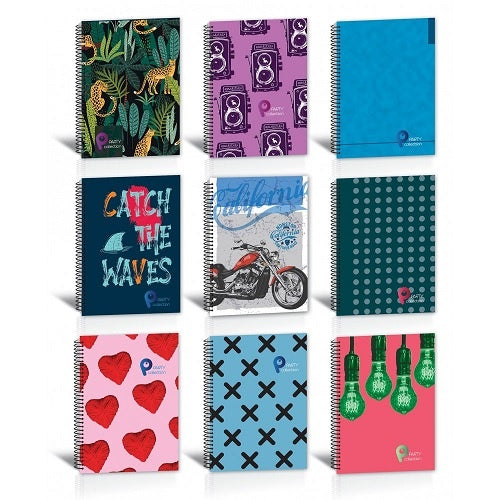 ΣΠΙΡΑΛ 3ΘΕΜ PARTY PROJECT 17x25cm 90Φ