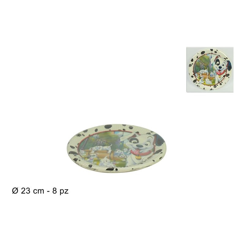 ΠΙΑΤΑ ΠΑΡΤΥ 8TEM 23cm 101 DALMATIANS