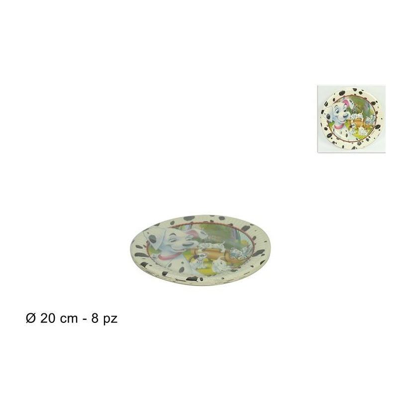 ΠΙΑΤΑ ΠΑΡΤΥ 8TEM 19.5cm 101 DALMATIANS