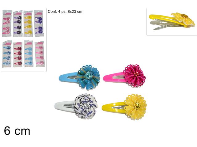 ΚΛΙΠ ΜΑΛΛΙΩΝ 4ΤΕΜ 6cm