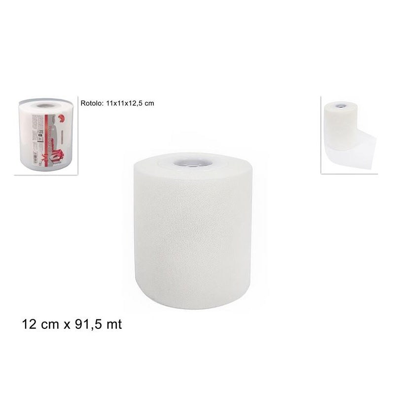 ΚΟΡΔΕΛΑ ΤΟΥΛΙ ΛΕΥΚΟ 12εκ 91μ