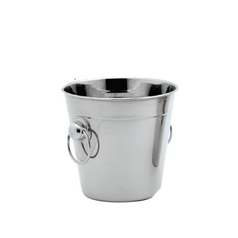 ΔΟΧΕΙΟ ΠΑΓΟΥ INOX ΜΕ ΚΡΙΚΟΥΣ 14εκ