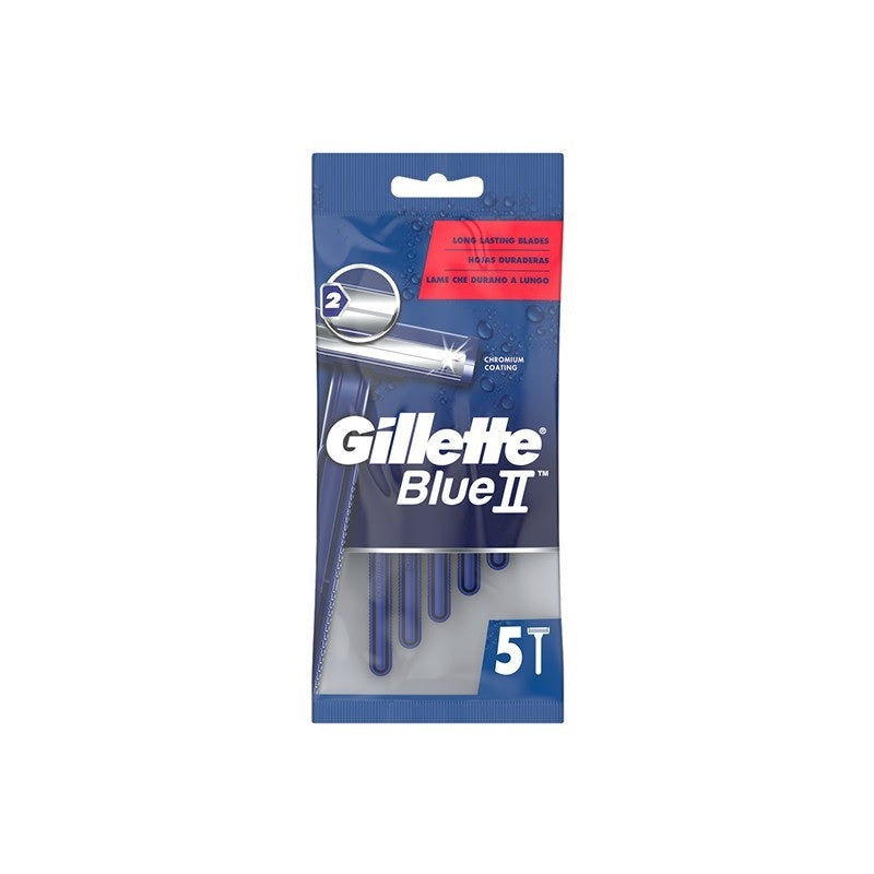 GILLETTE BLUE II 5ΤΕΜ ΣΑΚΟΥΛΑΚΙ ΞΥΡΑΦΑΚΙΑ