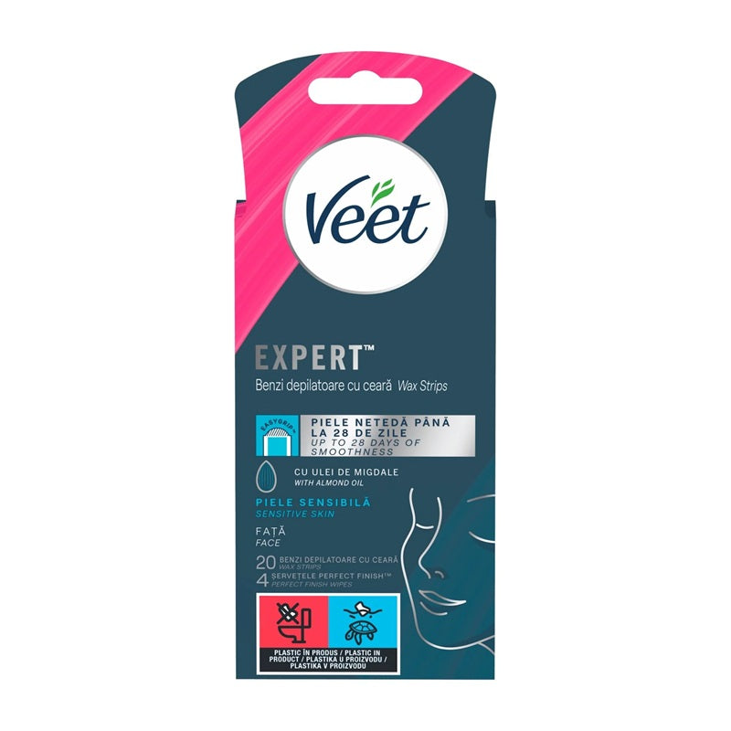 VEET ΤΑΙΝΙΕΣ ΑΠΟΤΡΙΧΩΣΗΣ ΠΡΟΣΩΠΟΥ EXPERT 20ΤΕΜ