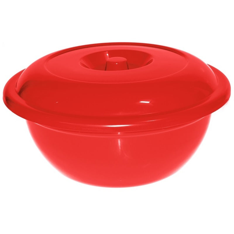 ΛΕΚΑΝΗ ΣΤΡΟΓΓΥΛΗ 8lt ΜΕ ΚΑΠΑΚΙ