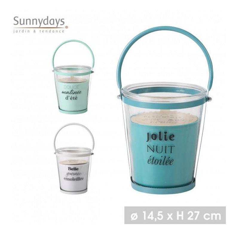 ΚΟΥΒΑΔΑΚΙ ΓΥΑΛΙΝΟ ΜΕ ΚΕΡΙ CITRONNELLE 660gr