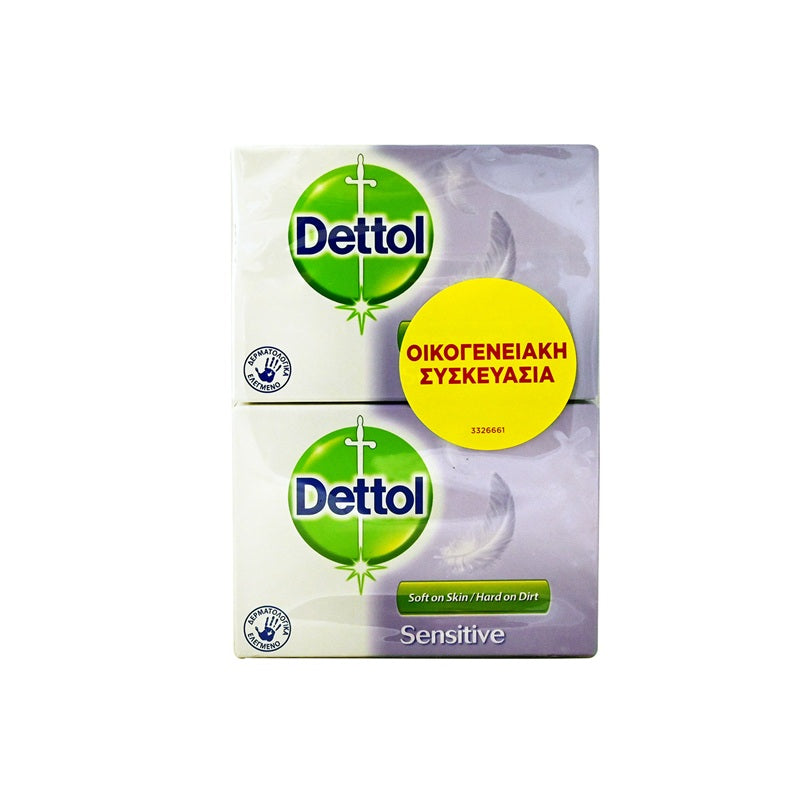 DETTOL ΣΑΠΟΥΝΙΑ SENSITIVE 4x100gr
