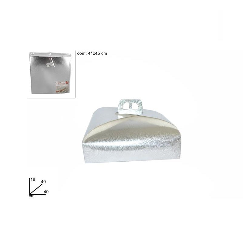 ΚΟΥΤΙ ΤΟΥΡΤΑΣ 40x40εκ ΧΑΡΤΙΝΟ