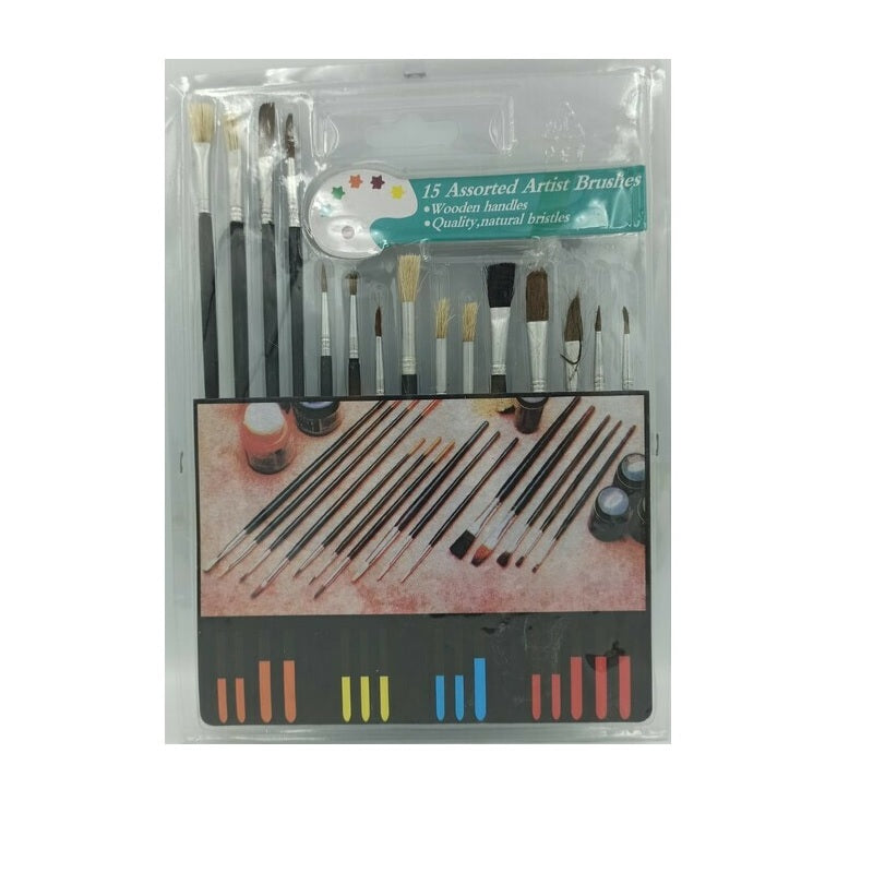 ΠΙΝΕΛΑ ΖΩΓΡΑΦΙΚΗΣ ΣΕΤ 15ΤΕΜ