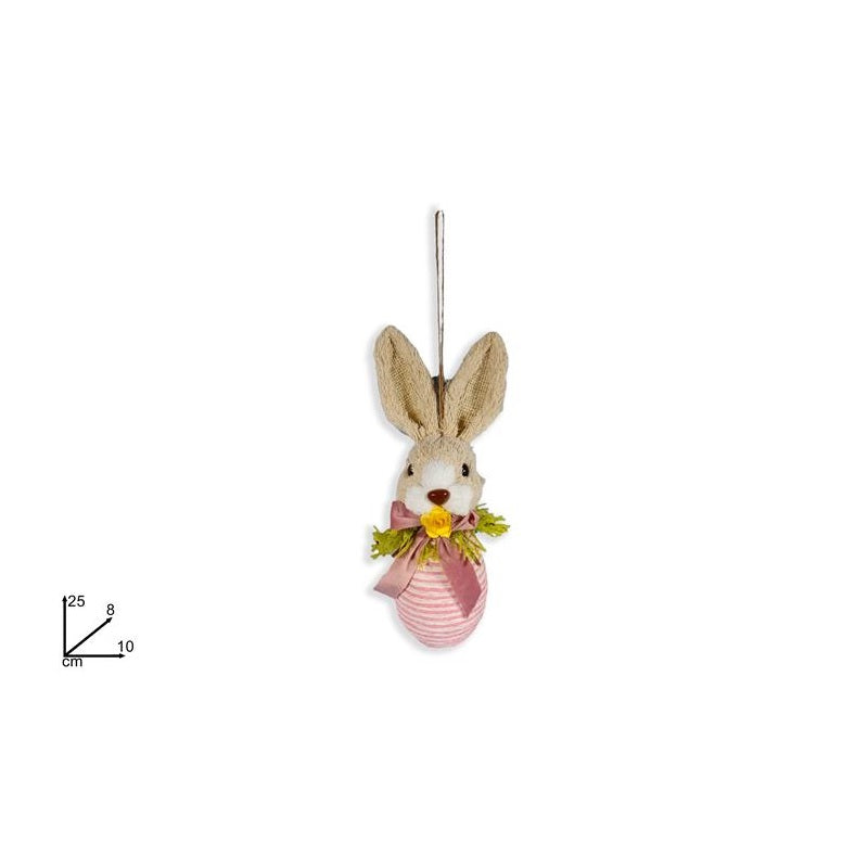 ΚΟΥΝΕΛΙ ΜΕ ΡΟΖ ΑΥΓΟ 25εκ ΚΡΕΜΑΣΤΟ