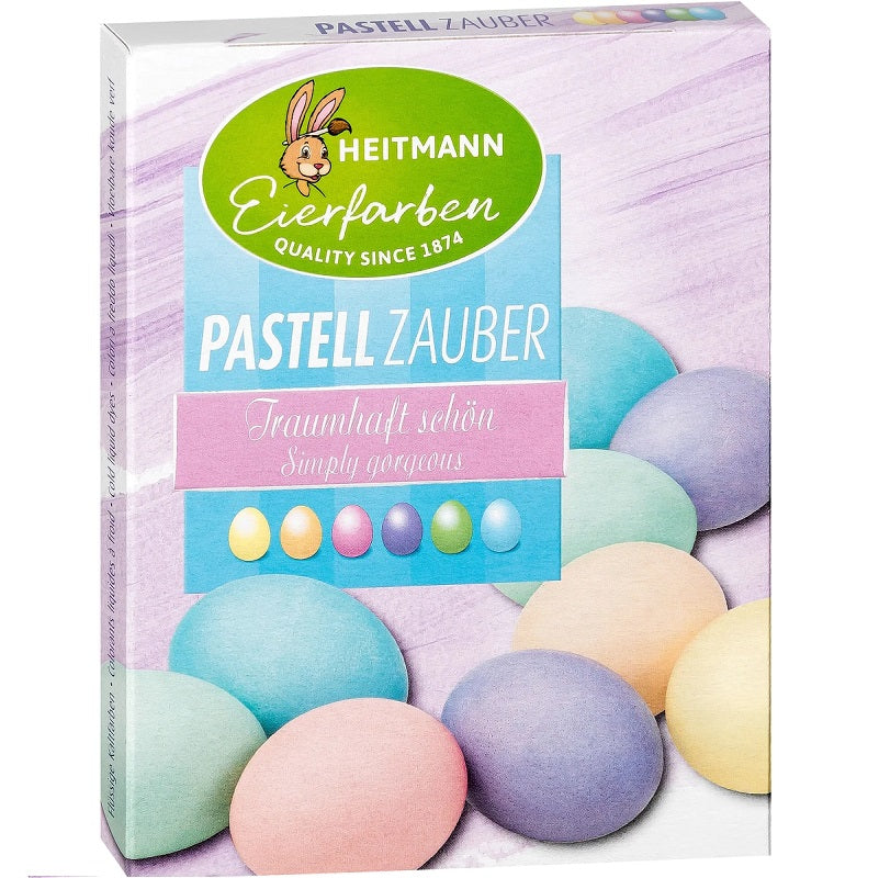 ΒΑΦΗ ΑΥΓΩΝ 6 ΑΠΟΧΡΩΣΕΙΣ ΠΑΣΤΕΛ 30ml HEITMANN