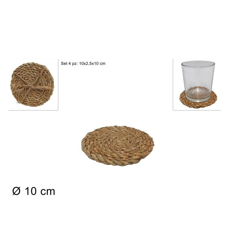 ΣΟΥΒΕΡ ΨΑΘΙΝΟ ΣΕΤ 4ΤΕΜ 10cm