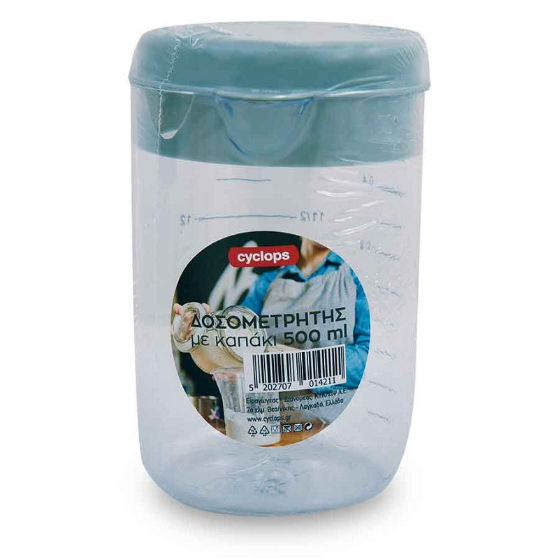 ΔΟΣΟΜΕΤΡΗΤΗΣ ΜΕ ΡΥΘΜΙΣΗ ΡΟΗΣ ΚΑΙ ΚΑΠΑΚΙ 500ml CYCLOPS