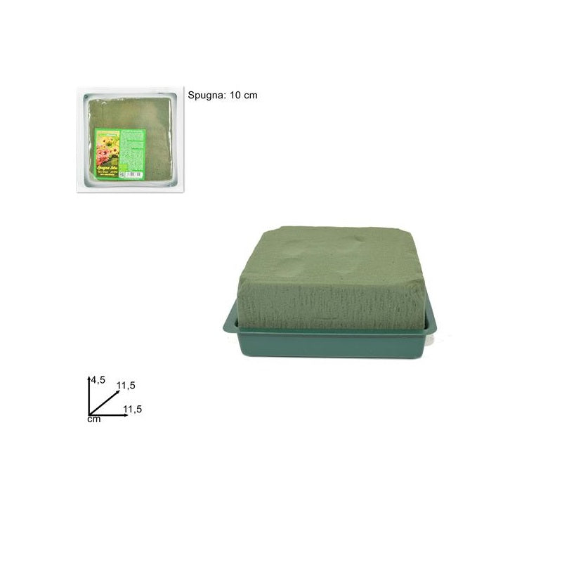 ΣΦΟΥΓΓΑΡΙ ΑΝΘΟΔΕΤΙΚΗΣ 10x10εκ ΜΕ ΒΑΣΗ