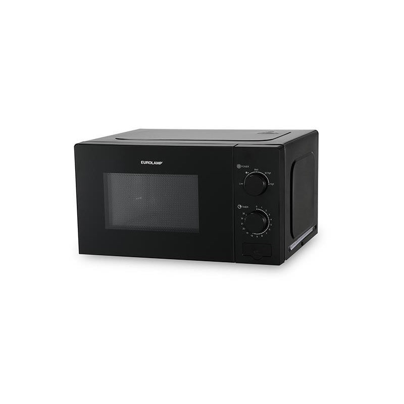 ΦΟΥΡΝΟΣ ΜΙΚΡΟΚΥΜΑΤΩΝ 20lt 700W EUROLAMP ΜΑΥΡΟΣ