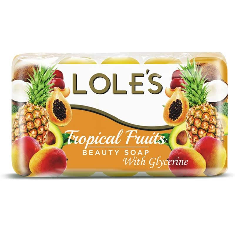 ΣΑΠΟΥΝΙ TROPICAL FRUITS LOLE'S 5x60gr