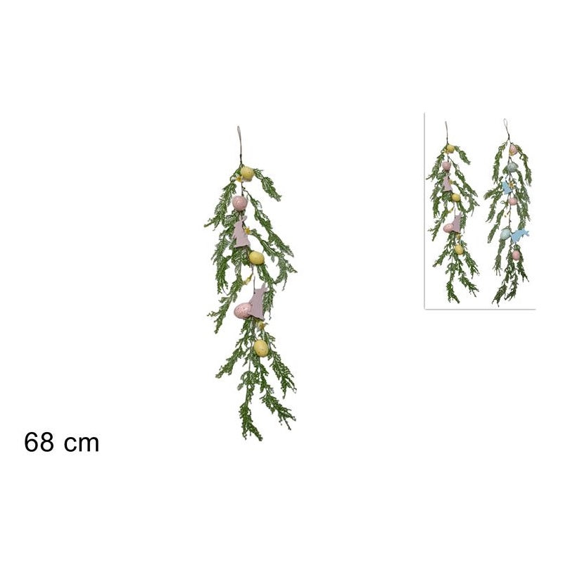 ΓΙΡΛΑΝΤΑ ΜΕ ΛΟΥΛΟΥΔΙΑ ΚΟΥΝΕΛΑΚΙΑ ΚΑΙ ΑΥΓΑ 68εκ