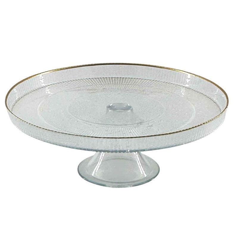 ΤΟΥΡΤΙΕΡΑ ΜΕ ΧΡΥΣΗ ΡΙΓΑ ΓΥΑΛΙΝΗ ΜΕ ΠΟΔΙ TNS