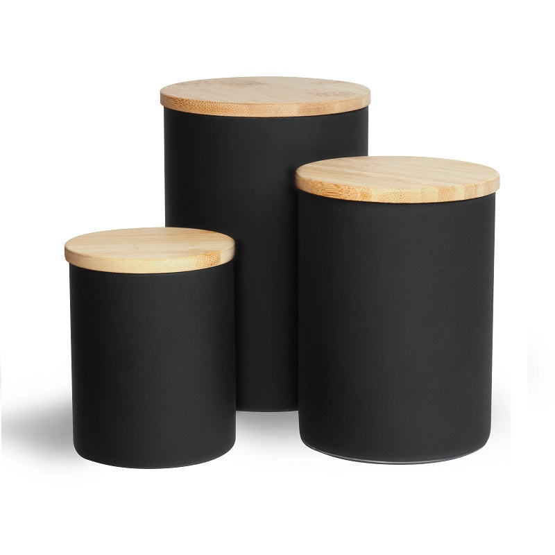 ΒΑΖΑ ΓΥΑΛΙΝΑ ΜΕ ΜΠΑΜΠΟΥ ΚΑΠΑΚΙ 3ΤΕΜ 1200ml 790ml 420ml