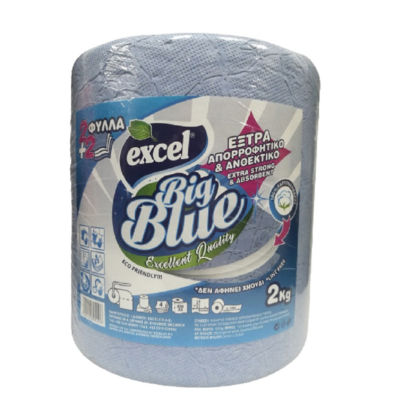 ΡΟΛΟ ΚΟΥΖΙΝΑΣ 4Φ 2kg EXCEL BLUE