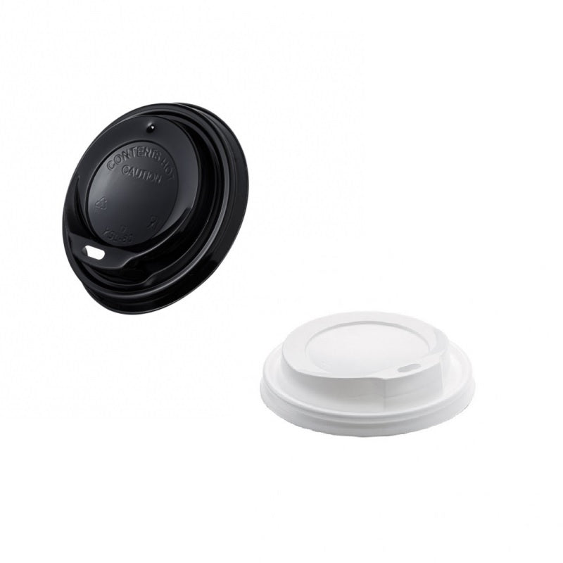 ΚΑΠΑΚΙ ΠΙΠΙΛΑ ΓΙΑ 8oz 100ΤΕΜ ΛΕΥΚΗ-ΜΑΥΡΗ